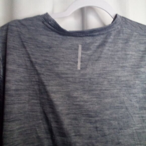 Zelos Shirt Mens L Short Sleeve Active Athletic Gray - Picture 3 of 13